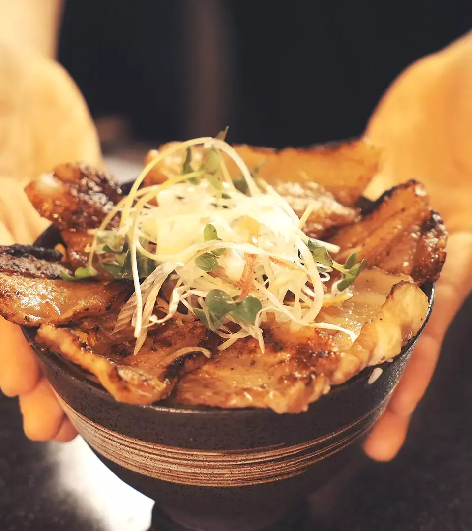 BFHFukuokaNakasu Brand pork pork bowl