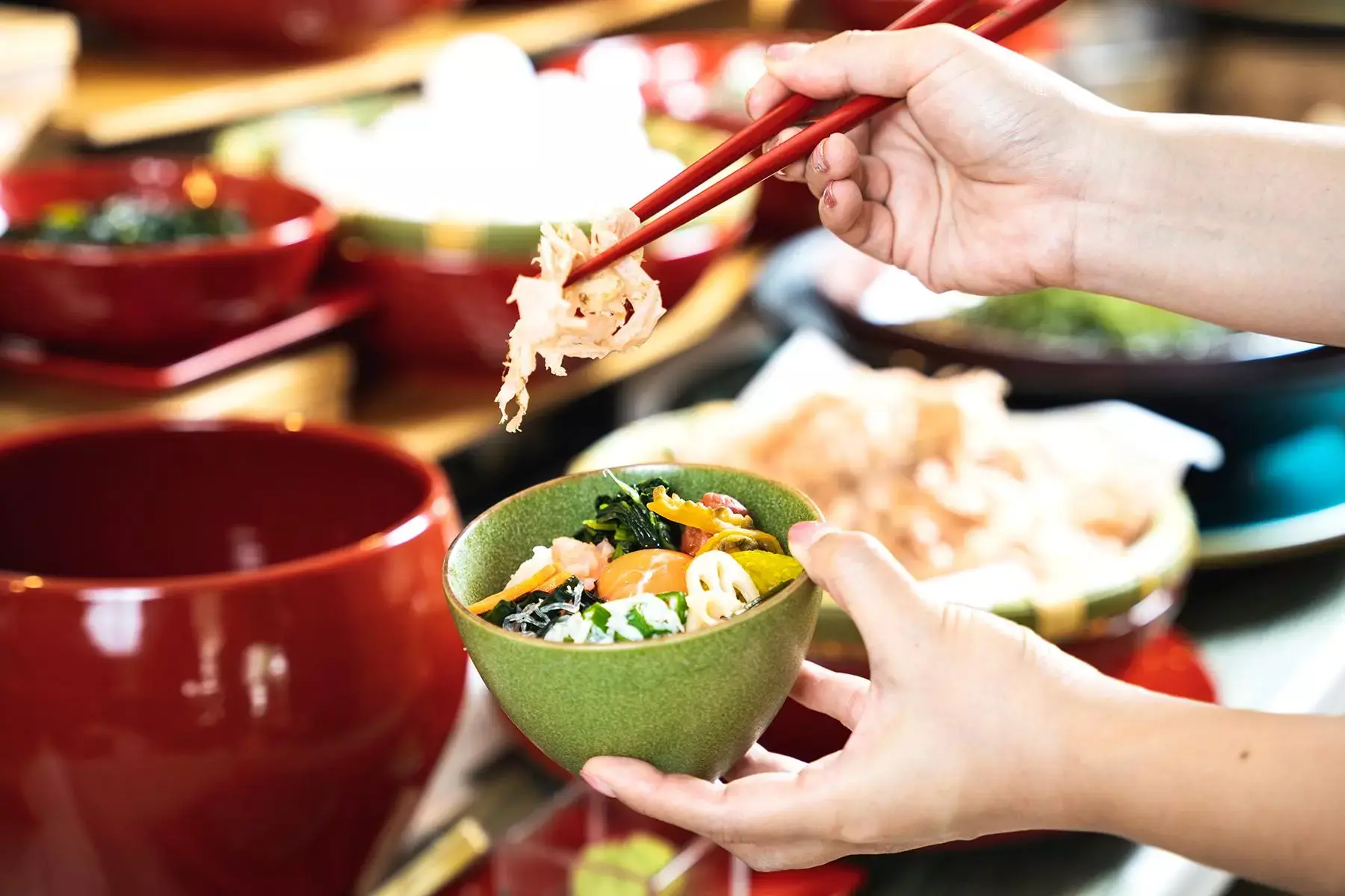 和たまご海鮮丼